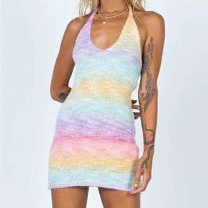 Princess Polly Blair Mini Dress Rainbow